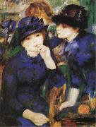 Pierre-Auguste Renoir Two Girls oil on canvas